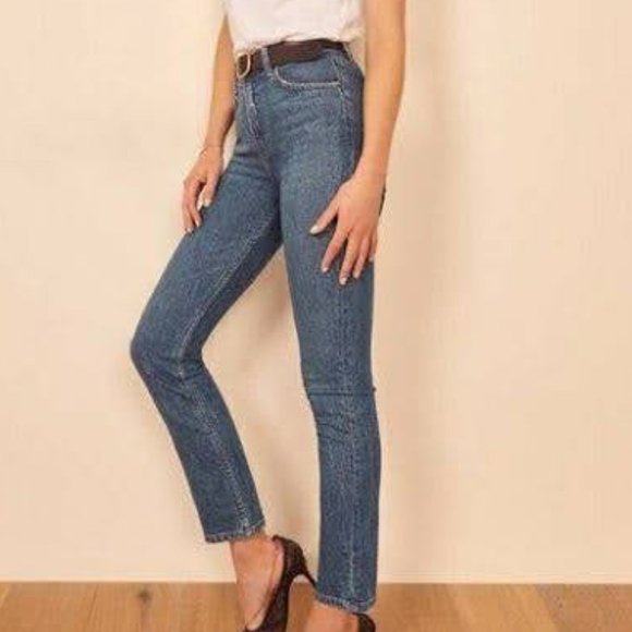 NWT Reformation Jeans- Liza High Rise- Size 30 - Picture 3 of 9